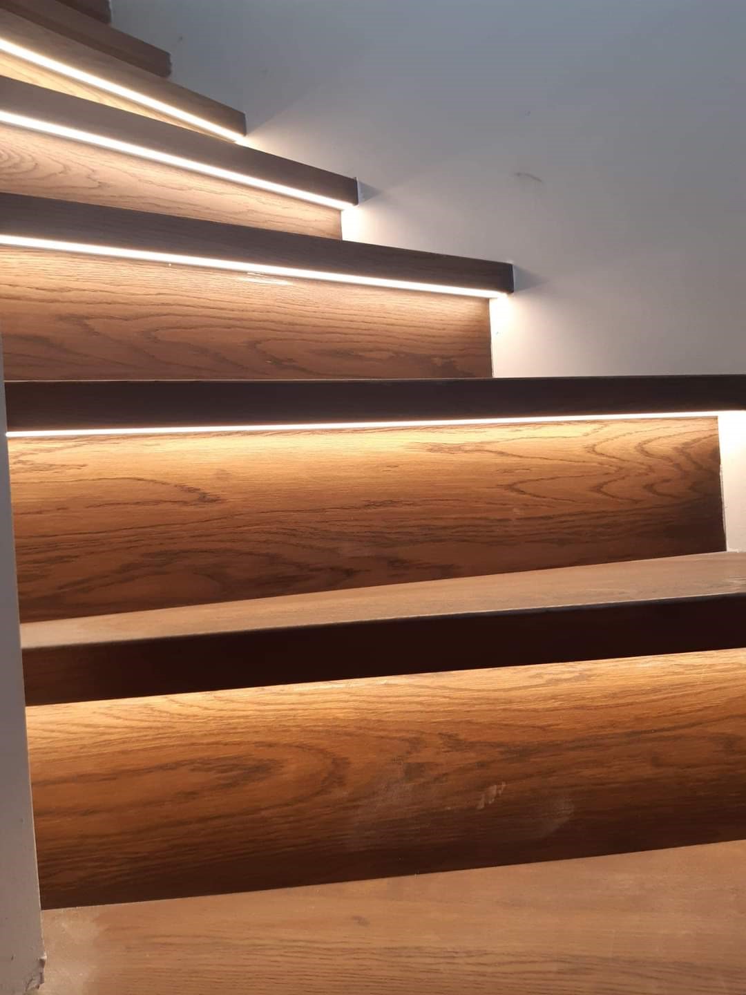 Eclairage LED des escaliers