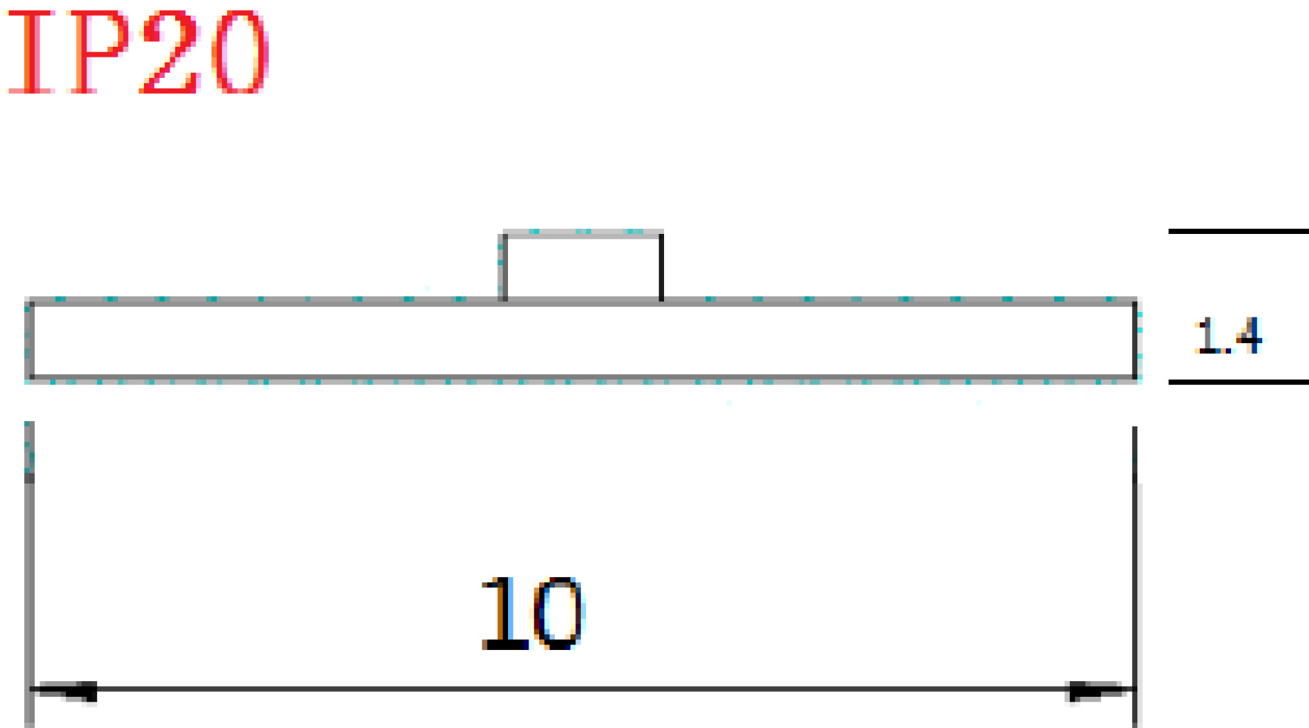 Ruban LED flexible 2835-120-S7-12/24V-12 Courant constant – Image 3